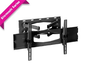 Super Economy Double Arm Full-Motion Tv Wall Mount